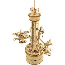 Robotime Airplane Control Tower AMK41