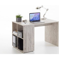 Homeplus Happy Γραφείο Ξύλινο με Βιβλιοθήκη 117x73x75cm 13.01.0224