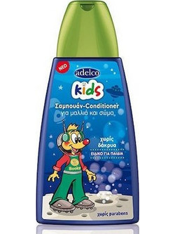Adelco Kids Παιδικό Σαμπουάν & Conditioner 300ml