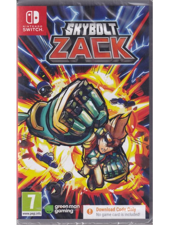 Skybolt Zack Key Nintendo Switch