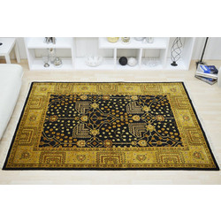 Sprintzio Χειροποίητο Χαλί Ορθογώνιο Μάλλινο 177x246cm Altai 1799 Blue - Gold