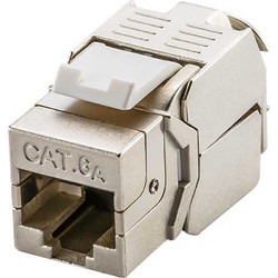 Keystone Jack RJ45 CAT6A STP Tooless