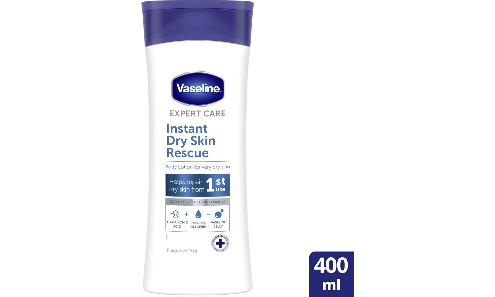 Vaseline Instant Dry Skin Rescue Ενυδατική Lotion Σώματος 400ml ...