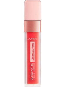 L'Oreal Paris Les Macarons Ultra Matte Liquid Lipstick 824 Guava Gush 7.6ml
