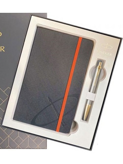 Parker IM Premium Warm Grey Σετ Στυλό Διαρκείας 0.7mm