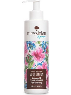Messinian Spa Orange Vanilla Orchid & Blueberry Ενυδατικό Butter Σώματος 300ml