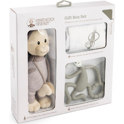 Matchstick Monkey Gift Box Set Grey