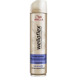 Wella Wellaflex Fullness Ultra Strong Hold Λακ Μαλλιών για Όγκο Πολύ Δυνατό Κράτημα 250ml