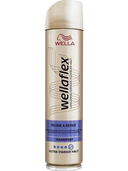 Wella Wellaflex Fullness Ultra Strong Hold Λακ Μαλλιών για Όγκο Πολύ Δυνατό Κράτημα 250ml