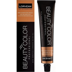 Lorvenn Beauty Color 6.4 Ξανθό Σκούρο Ανοιχτό Μόνιμη Βαφή Μαλλιών 70ml