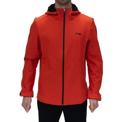 Li-Ning Active Training Αθλητικό Ανδρικό Μπουφάν Χειμωνιάτικο Αντιανεμικό Πορτοκαλί AFDN389-3