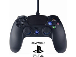 Gembird JPD-PS4U-01 Wired Controller PC & PS4 Black