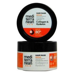 Mediterranean Collagen & Hyaluronic Repair Μάσκα Μαλλιών για Επανόρθωση για Ταλαιπωρημένα Μαλλιά 250ml