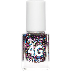 Elixir 4G Fast Dry 387 Glitter Βερνίκι Νυχιών Μακράς Διαρκείας Quick Dry 13ml