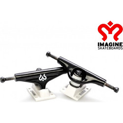 Imagine Skateboards Trucks 5.25 Black White