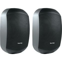 Biamp MASK-4CT Παθητικά Ηχεία Τοίχου 50W Αδιάβροχα Μαύρα (Ζεύγος)