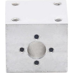 T8 nut conversion seat for For 3D Printer Parts T8 Trapezoi Lead Screw Nut Housing Bracket(SILVER)