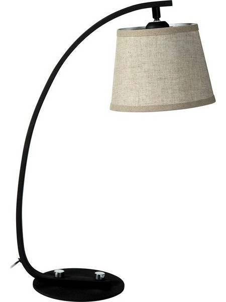 ARlight 2015BK Πορτατίφ Ε27 Μπεζ Μαύρο Φ35xΥ60cm