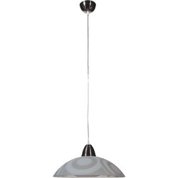 ARlight CL 9096/40 Κρεμαστό Φωτιστικό Οροφής Καμπάνα Μονόφωτο E27 Γκρι Φ40cm 0084336
