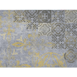 Contento Matteo Σουπλά Βινυλίου 40x30 Mix Μωσαϊκό Faded - Χρυσές λεπτομέρειες