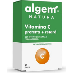 Algem Natura Vitamin C 1000mg Protect & Retard 30 Ταμπλέτες