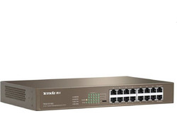 Tenda TEG1016D V16 Unmanaged L2 Switch με 16 Θύρες Ethernet 1000Mbps