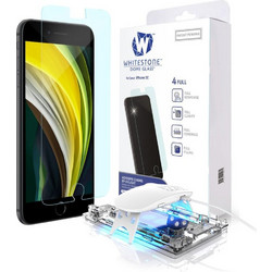 WHITESTONE DOME Γυαλί προστασίας Fullcover 3D 9H 0.33MM FULL CURVED για APPLE IPHONE 7,8,SE 2020 - ΔΙΑΦΑΝΟ