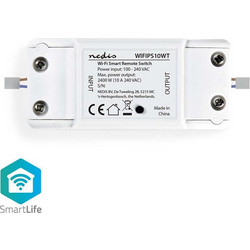 NEDIS WIFIPS10WT WiFi Smart Διακόπτης 10A
