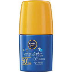 Nivea Sun Ninos Protector Hidratante Roll-On Παιδικό Αντηλικό Stick Σώματος SPF50+ 50ml