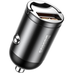 Baseus(R) Tiny Star Φορτιστής Αυτοκινήτου VCHX-A0G Quick Charge 30W - Γκρί