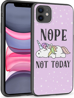 Θήκη iPhone 11 Black TPU - Not Today