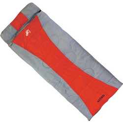 Grasshoppers Astro Sleeping Bag Μονό 2 Εποχών Κόκκινο Γκρι 12353
