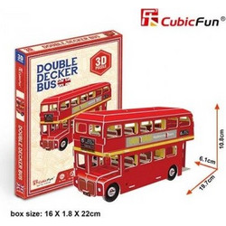 Puzzle CubicFun Decker Bus 3D 66 Κομμάτια