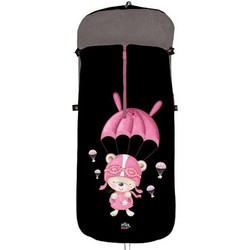Interbaby Universal Ποδόσακος Καροτσιού Paracaidista Rosa 10077-02