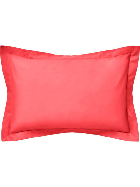 Σετ 2 μαξιλαροθήκες 50x75 Oxford 5cm 100 βαμβακερό 205 κλωστές φούξια c376989