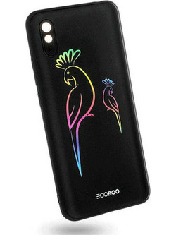 EGOBOO Θήκη Mat Parrot Neon (Xiaomi Redmi 9A)