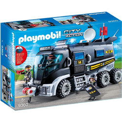 Playmobil City Action Swat Φορτηγό με Φως & Ήχο για 5+ Ετών 9360