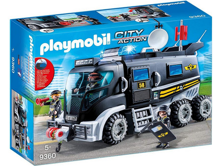 Playmobil City Action Swat Φορτηγό με Φως & Ήχο για 5+ Ετών 9360