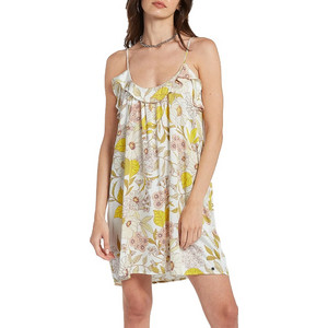 Volcom Mini Καλοκαιρινό Καθημερινό Φόρεμα Πολύχρωμο B1312202-MLT Volcom Mini Καλοκαιρινό Καθημερινό Φόρεμα Πολύχρωμο B1312202-MLT