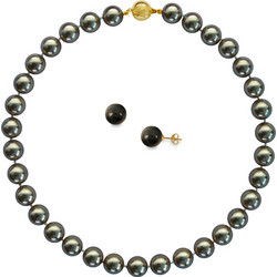 Σετ κολιέ και σκουλαρίκια με Shell Pearl - M124088