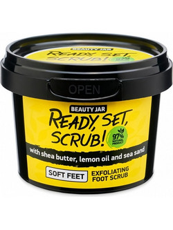 Beauty Jar Ready, Set, ! Scrub Ποδιών 135gr