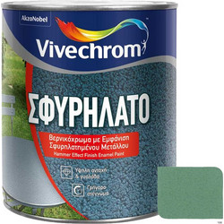 Vivechrom Βερνικόχρωμα Διαλύτου 106 Σφυρήλατο 0.75lt