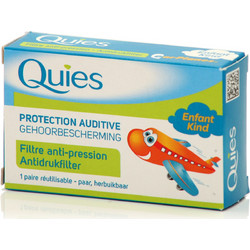 Quies EarPlanes Παιδικές Ωτοασπίδες Σιλικόνης 2τμχ Κίτρινες