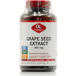 Olympian Labs Grape Seed Extract 400mg 100 Κάψουλες