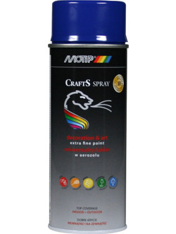 Motip Crafts Spray Σπρέι Βαφής RAL5010 Blue Gloss 400ml