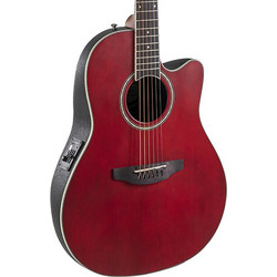 Ovation Applause AB24II0CS Ruby Red Satin