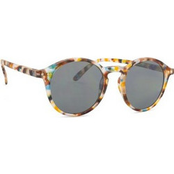 Izipizi Sun Blue Tortoise Γυναικεία Γυαλιά Ηλίου Στρογγυλά Μεταλλικά Ταρταρούγα με Μαύρο Polarized Φακό