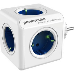 ALLOCACOC EU Power Cube - Πολύμπριζο - Μπλε