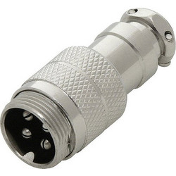 DM-092 . Φις Αρσενικό Μικροφώνου CB 4PIN Καλωδίου
