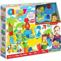 Clementoni Baby Clemmy Plus Τουβλάκια Δεινόσαυροι 18+ Μηνών